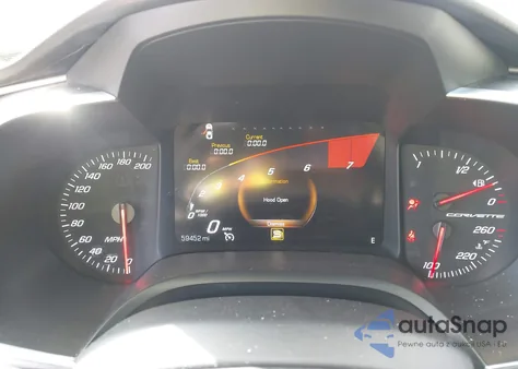 2019 Chevrolet Corvette Stingray из США, поврежденный, VIN 1G1YA2D70K5107194